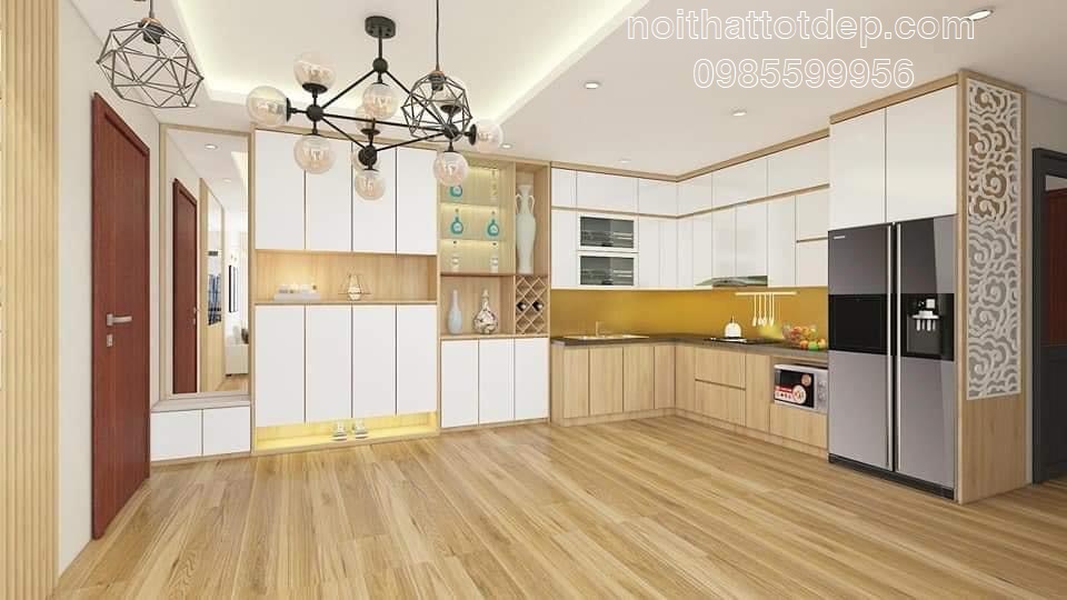 Có Nên Thi Công Tủ Bếp Cao Kịch Trần Không